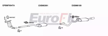 Система выпуска ОГ EuroFlo BM31820D 2008D